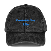 Load image into Gallery viewer, Conservative Life® Twill Cap