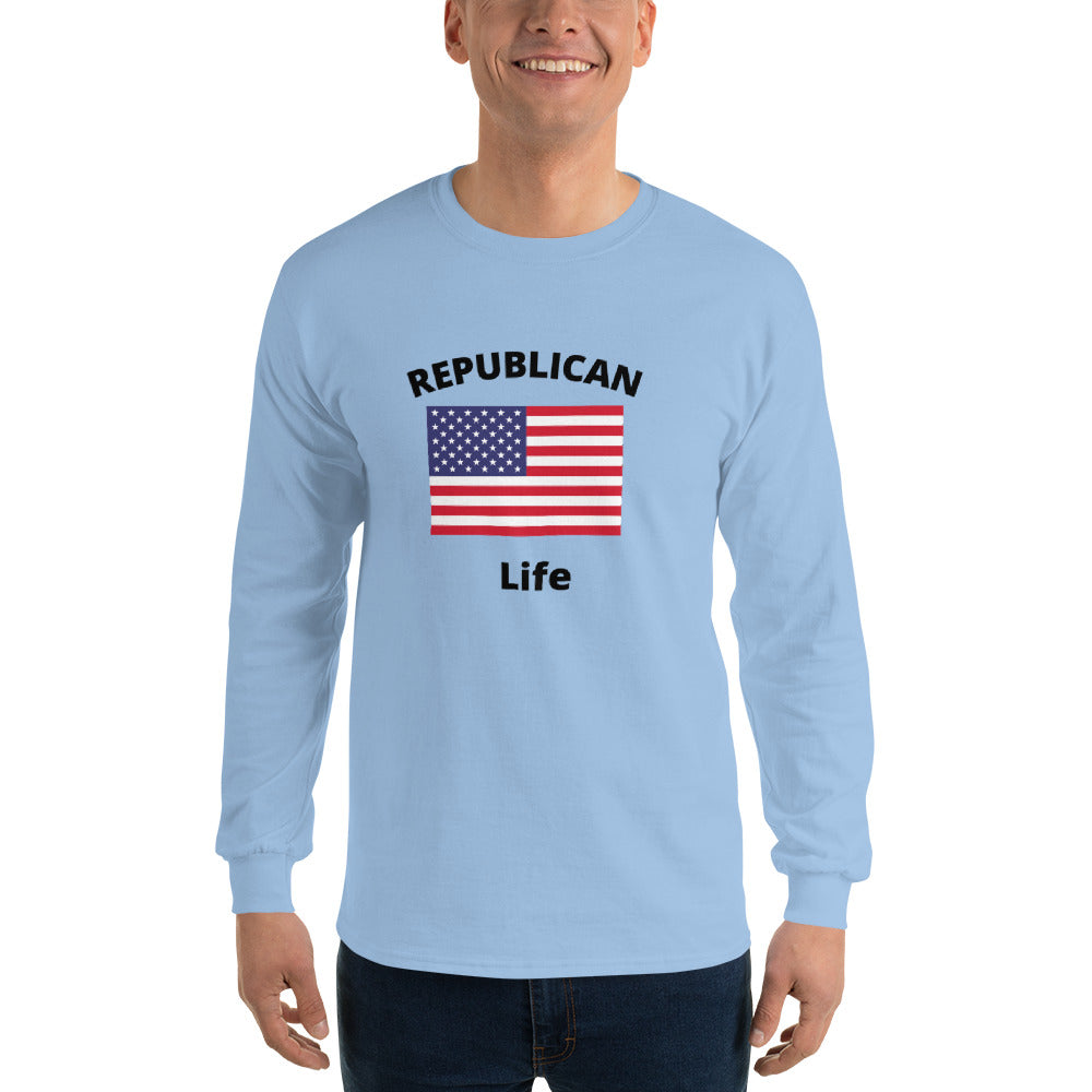 Republican Life® Men’s Long Sleeve Shirt