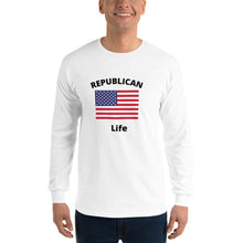 Load image into Gallery viewer, Republican Life® Men’s Long Sleeve Shirt
