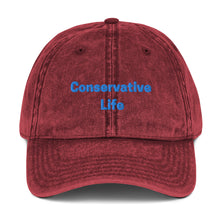 Load image into Gallery viewer, Conservative Life® Twill Cap
